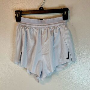 Nike Women's Dri-fit ADV 3” Aeroswift Light Gray Athletic Running Shorts
XS